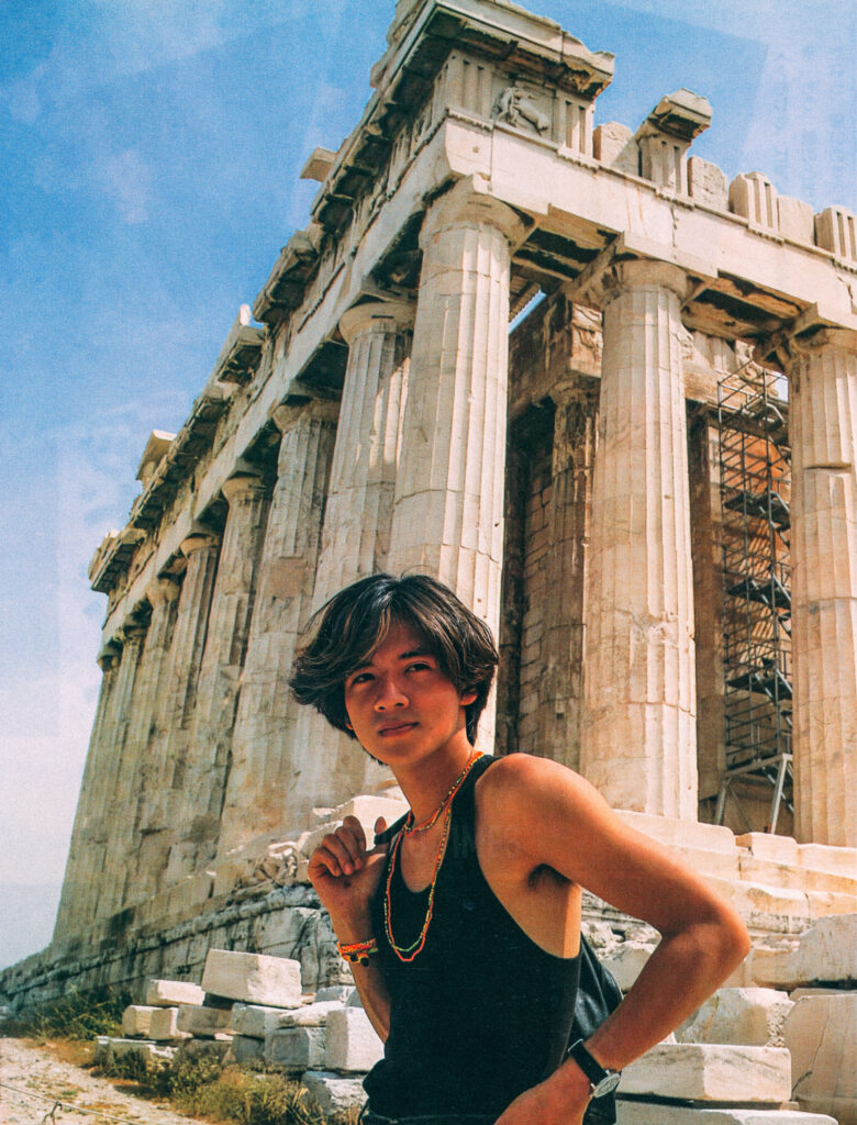 👤 アテネに魅せられた岡本健一：『水の女』撮影の舞台裏